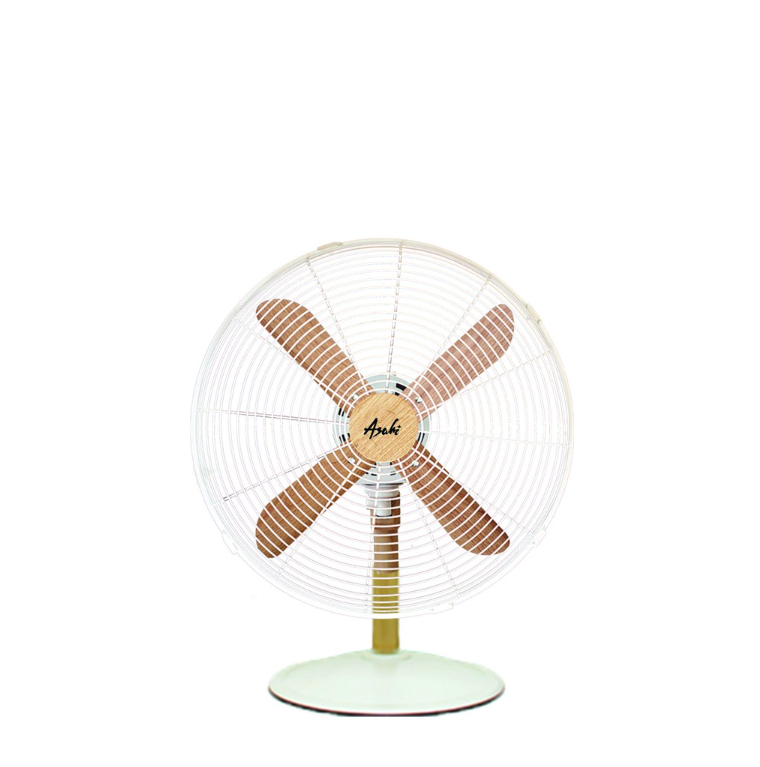 Asahi XF 6004 Wooden Retro 16" Desk Fan
