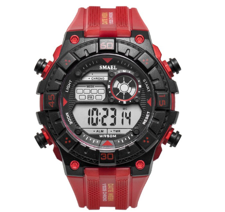 SMAEL Watch Sport Watches for Men 50M Waterproof Multifunction Digital Wristwatches Mens Complete Calendar Watch 1439 M1