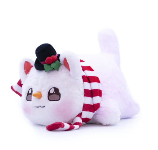 Kawaii Aphmau Meows Cat Plush Toy Soft Meemeow Stuffed Donut Cat Plushes French Fry Cheeseburger Food Plush Doll CAT19