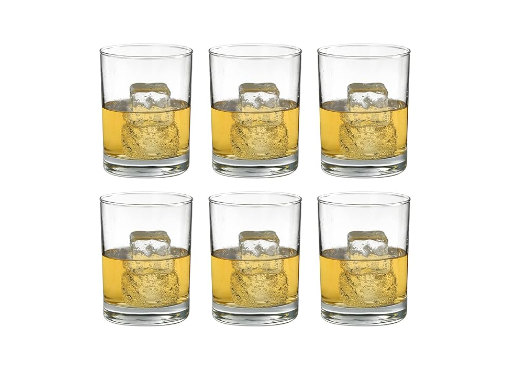 UNION GLASS Clear Glass Shot Glass 60ml | 2oz [Set of 6]