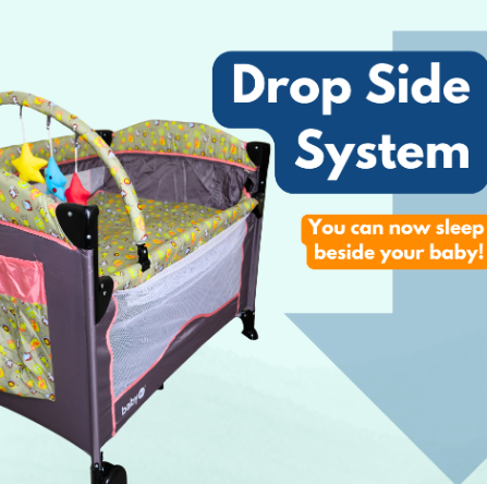 BABY1st Drop Side Playpen (P-576C6)