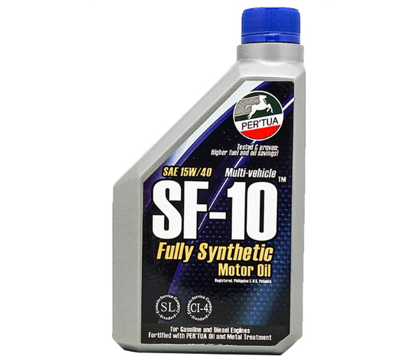 Pertua Multi-vehicle SF-10 SAE 15W/40 Fully Synthetic Motor Oil & Metal Treatment 1L