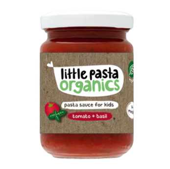 Little Pasta Organics Tomato & Basil Sauce 130g