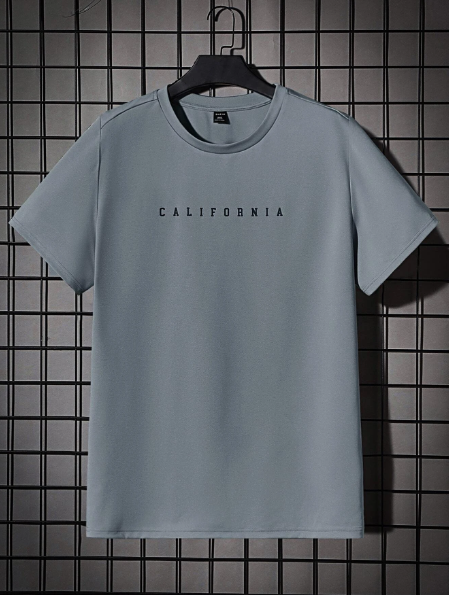 Manfinity Hypemode Men Plus Letter Graphic Tee