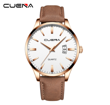 CUENA Men's Watches Fashion Casual sports Business Decorative Dial Quartz Water Resistant 890L m09