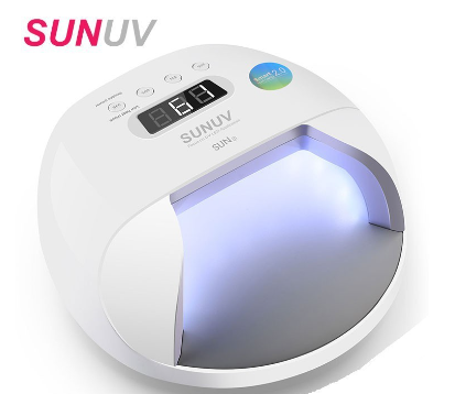 SUNUV Sun7 UV Lamp Nail Art Dryer 48w Nail Lamp Cure LED and UV Gel