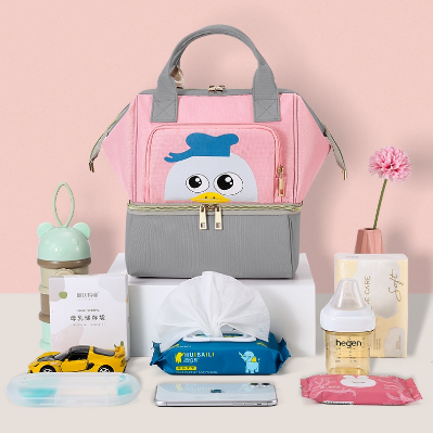 Fashion Mommy bag Diaper Bags keep warm baby bottle Organizer Travel Nappy shoulder handbag Backpack