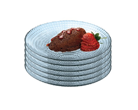 Pasabahce Generation Soft Blue Plate 6", Set of 6 (10489)