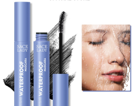SACE LADY Black Mascara Waterproof Volume Lengthening Smudge-proof Eyelashes Eye Makeup Long Lasting,Waterproof,Long Curling