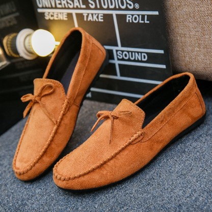 New European and American Trend Men's Leather Loafers