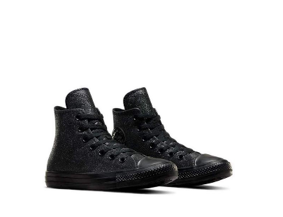 Converse CTAS Sparkle Party Women's Sneakers - Black/Black/Black