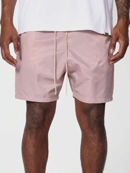 SUMWON Nylon Short With Contrast Drawcords