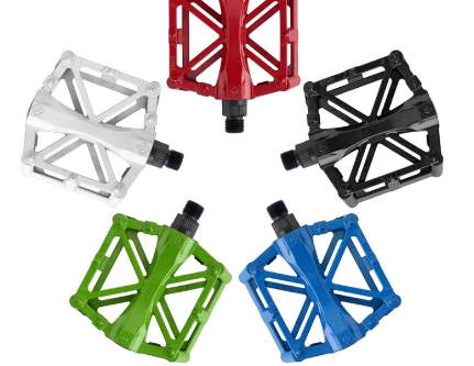 Alloy Ultralight Bike Pedals Mountain Road Bicycle Pedal MTB Mountain Cycling Flat Pedal Aluminum
