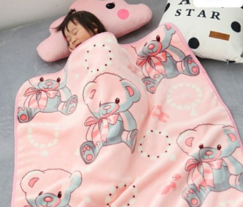 Minions Baby Blanket Microfiber Highquality 100*130