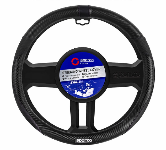 Sparco Corsa Steering Wheel Cover SPS123 (Black)