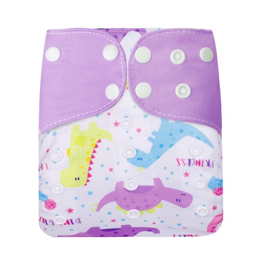 Ready Stocks Waterproof Reusable Digital Printed One Size Pocket Cloth Diaper CD35