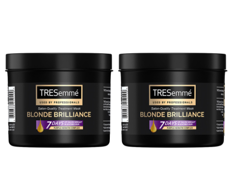 Tresemme Blonde Brilliance Professional Weekly Treatment Mask 400ml (Bundle of 2)