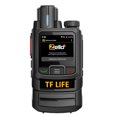 Tf LIFE Brand Walkie-Talkie 777 ZELLO Platform Global Outdoor 5000 Km National Card 4G