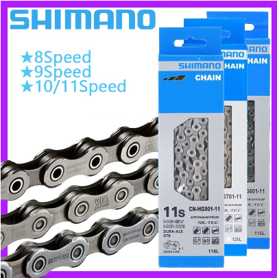 Shimano Bike Chain 7 8 9 10 11 Speed Original Bicycle For MTB And Road With Missing Link