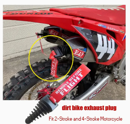 Muffler Exhaust Wash Plug 0.8 "to 2.2", Rubber Exhaust Silencer Wash Plug For 2 Stroke And 4 Stroke Motorcycle Dirt Bike And ATV, QUAD 354 reviews 4.8 All reviews are from verified purchases Item revi