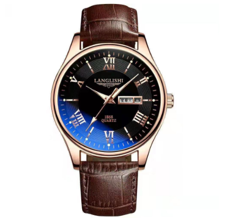 Original Luxury Fashion Luxury Stainless Steel Waterproof Luminous Watch Calendar Business Men's Watch 005