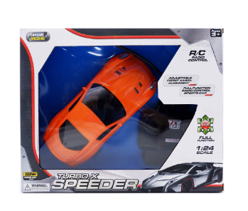 Dream Machine Turbo X-Speeder Orange 1:24 Scale Remote Control Vehicle
