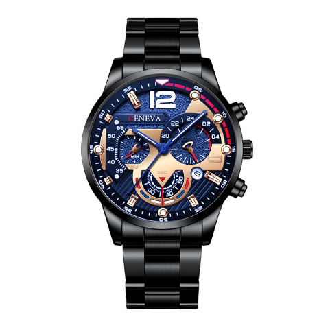 Original Luxury Fashion Watch Quartz Luminous Waterproof Stainless Steel Men's Watch M6