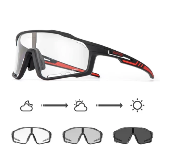 2023 New Photochromic Cycling Glasses Mtb Sunglasses for Men Women Sport Speed Road Mountain Bike Bicycle Cycl Eyewear Goggle PS10