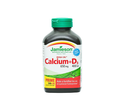 Jamieson Mega Calcium+Vitamin D3