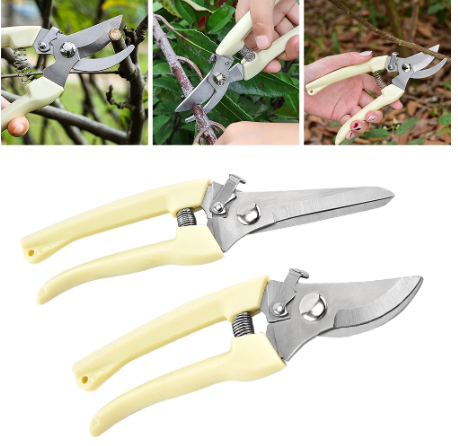 Stainless Steel Grafting Tool Gardening Cutter Pruning Shear Scissor Branch Tool Shear