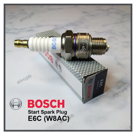 Bosch Start E6C ( W8AC ) Spark Plug (CrossRef NGK B5HS W16FS-U) F01A216732 VW Beetle Volkswagen