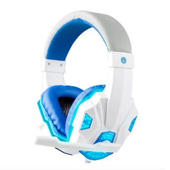 Zeus A-8300 Wired Stereo Gaming Headset With Mic And LED Light Over Ear Headphones For PC And Laptop
