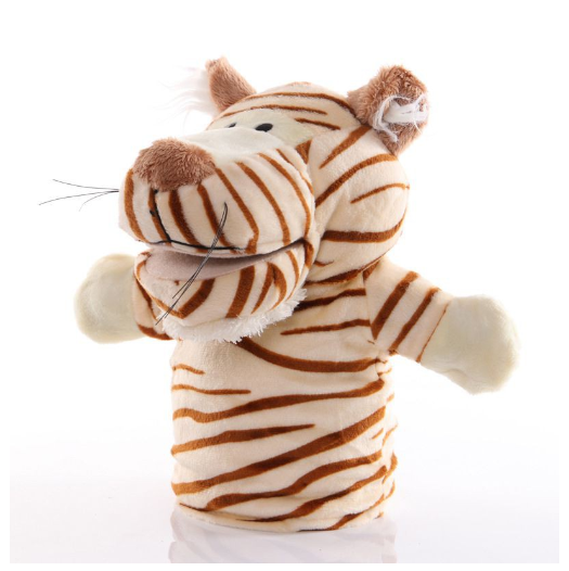 Animal Hand Puppet Cartoon Plush Toys Educational Pretend Telling Story Doll Kid Gifts 01