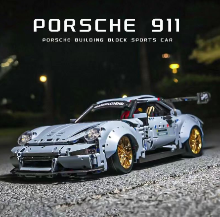 Porsche Sport Car Brick set Building Block kit Construction Toy Compatible LEGO Technic 2100PCS