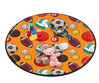 Infant Play Mat Circle Play Mats for Baby Crawling Cotton Rug Crawling Padded Infant Carpet Kids Room Floor