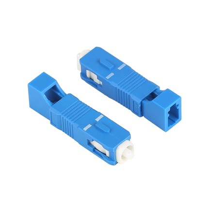 SC-LC Hybrid Optical SC Male to LC Female Fiber Optic Adapter for Optical Fiber Connection Transmission Equipment