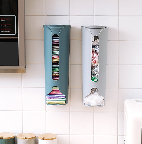 Home Wall Mounted Organizer Closet Sock Organizer Kitchen Garbage Bag Organizer Storage Box