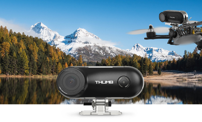 RunCam Thumb Mini Camera HD Action FPV 1080P 60FPS 9.8g 150° FOV Gyroflow Stabilization For RC Drones DIY Parts