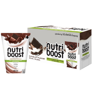 Nutriboost Chocolate 110ml x 10 Packs