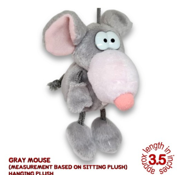 KC0415 Key Clips Rings Hanging Plushies Bag Charm Stuffed Toys P50