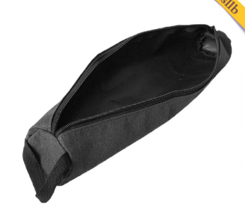 Portable Camping Tent Pegs Storage Bag Tent Accessories Zipper Pouch for 30cm Stakes