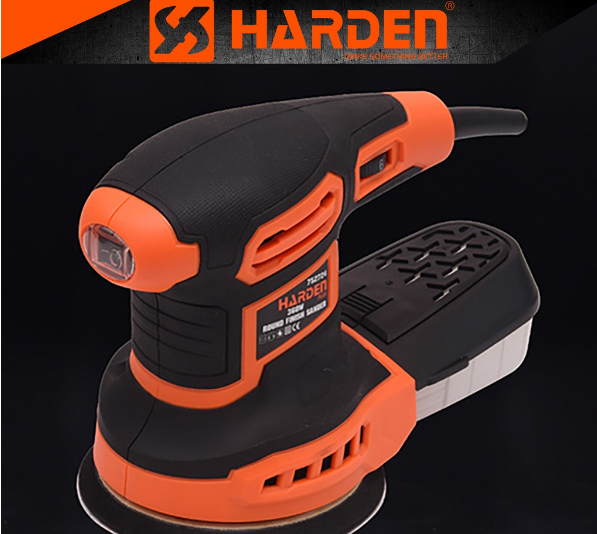 Harden 752724 360W Round Finish Sander Harden Power Tool Finishing belt sander Protect Electric Hand