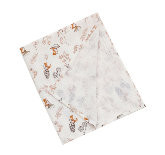 BB Portable Swaddle Blanket Cotton Muslin Blanket for Girls & Boys Baby Receiving Swaddles for Newborn & Infant Swaddling S4