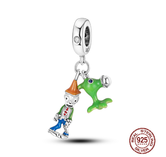 925 Silver Boy Girl Pendant Little Prince Charm Fit Original Pandora Charms Bracelet Beads Fine Jewelry Gift d8