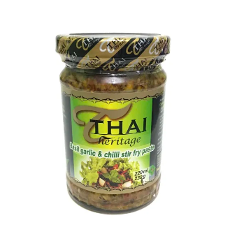 Thai Heritage Basil Garlic & Chili Stir Fry Paste  230g