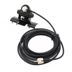 RB-400 Car Antenna Mount Bracket + 5M PL259 Connector Extend Cable Feeder Cable for Mobile Radio TH-9800 BJ-218 KT8900