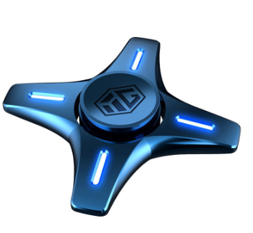 New Alloy Metal Fidget Spinner Hand Spinner Focus Toy Antistress Spinning top R188 Electroplate