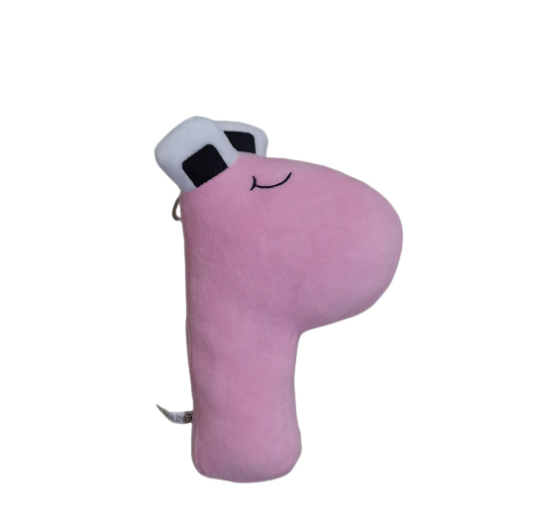 26 Alphabet Legend Plush Toy 0-10 Number Pillow Building Block Doll Children Birthday Party Gift P