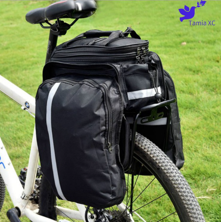 Mountain Bike Multifunctional Bicycle Rear Luggage Waterproof Bicycle Rear Seat Bag