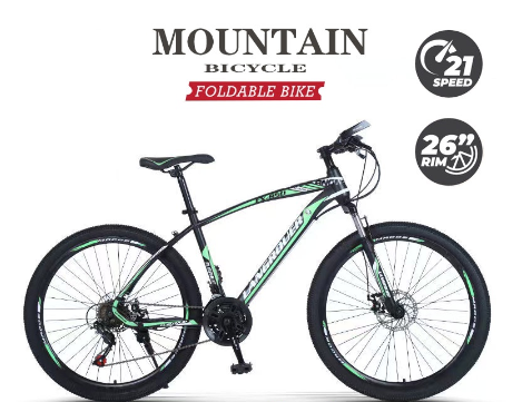 26 Inch Mountian Bike Road Bike Aluminum alloy Frame Suspension Fork Bicycle 21 Speed